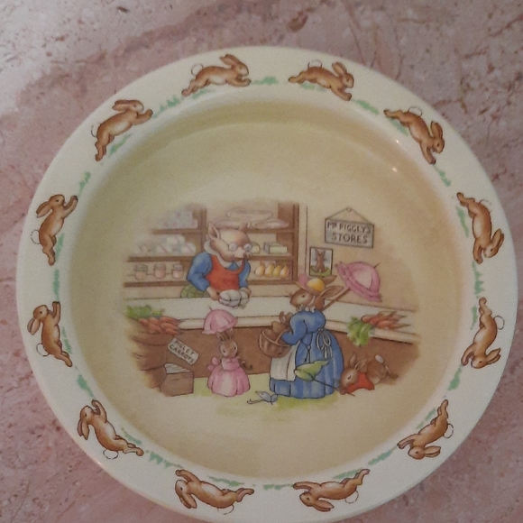 Royal Doulton Bunnykins Porridge Bowl - Picture 4 of 6